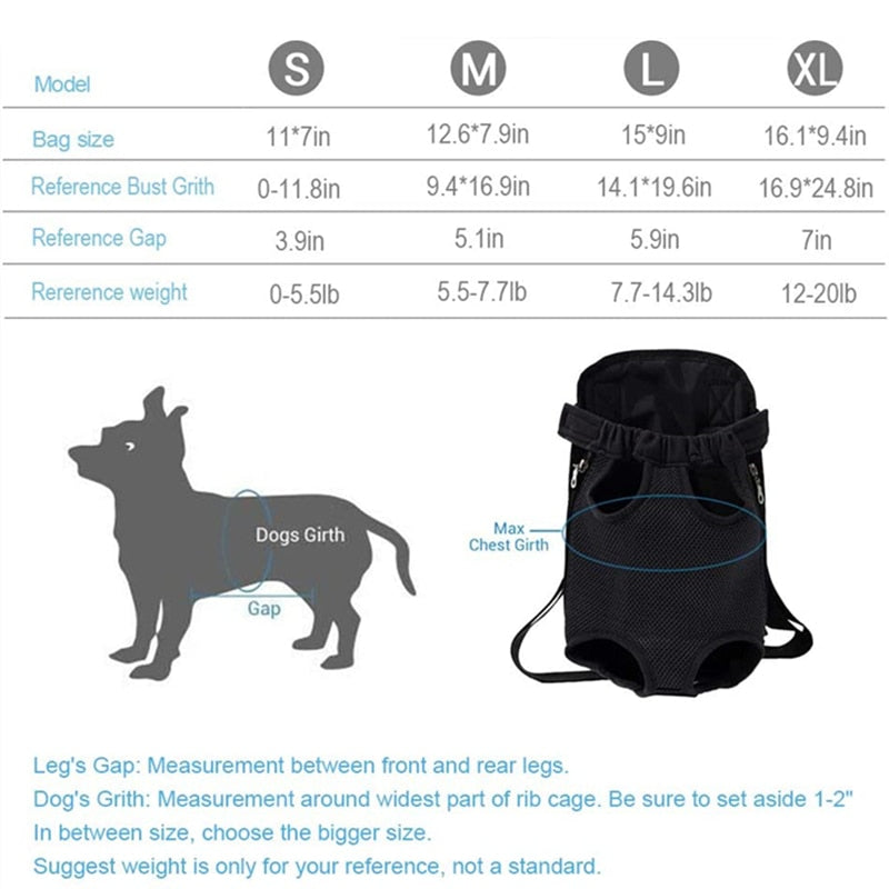 Hands-Free Front Pet Carrier
