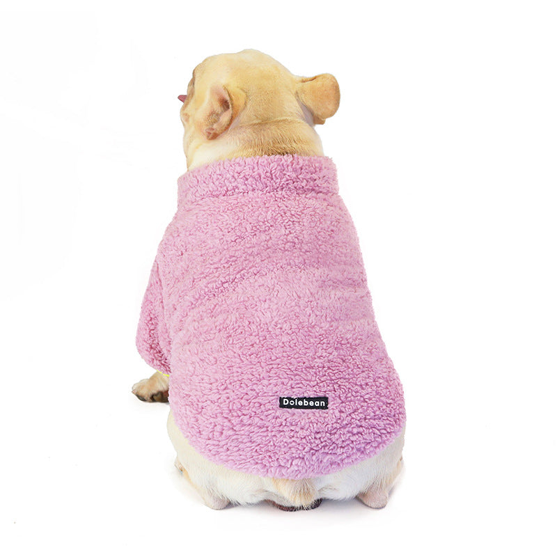 Thickened Tricolor Knit Sweater for Dogs & Cats