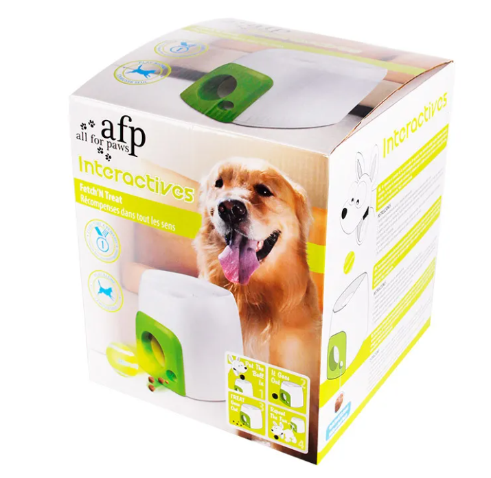 Interactive Baseball Treat Dispenser for Dogs