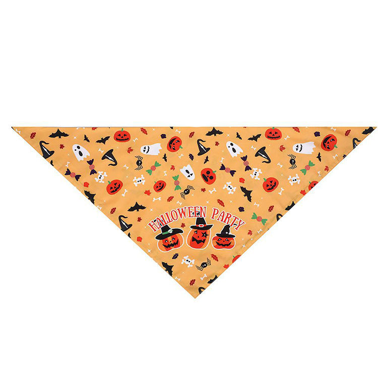 Halloween Triangle Bandana for Pets