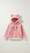 Bubblegum Pink Cat Hoodie