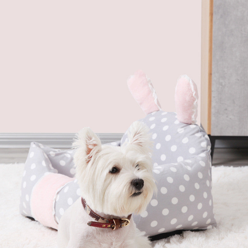 Universal Dog Bed with Washable Cushion