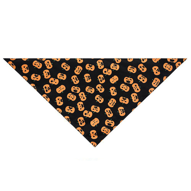 Halloween Triangle Scarf for Pets