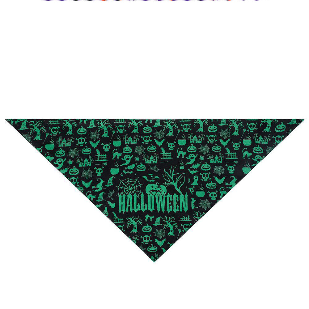 Halloween Triangle Scarf for Pets