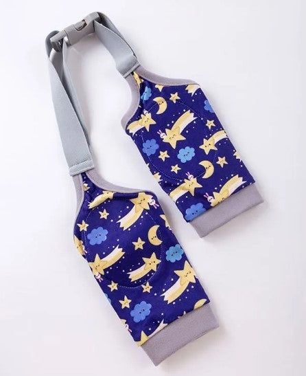 Blue moon print protective dog leg sleeves