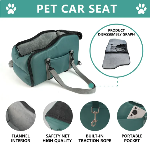 Portable Car Seat Mat for Pets