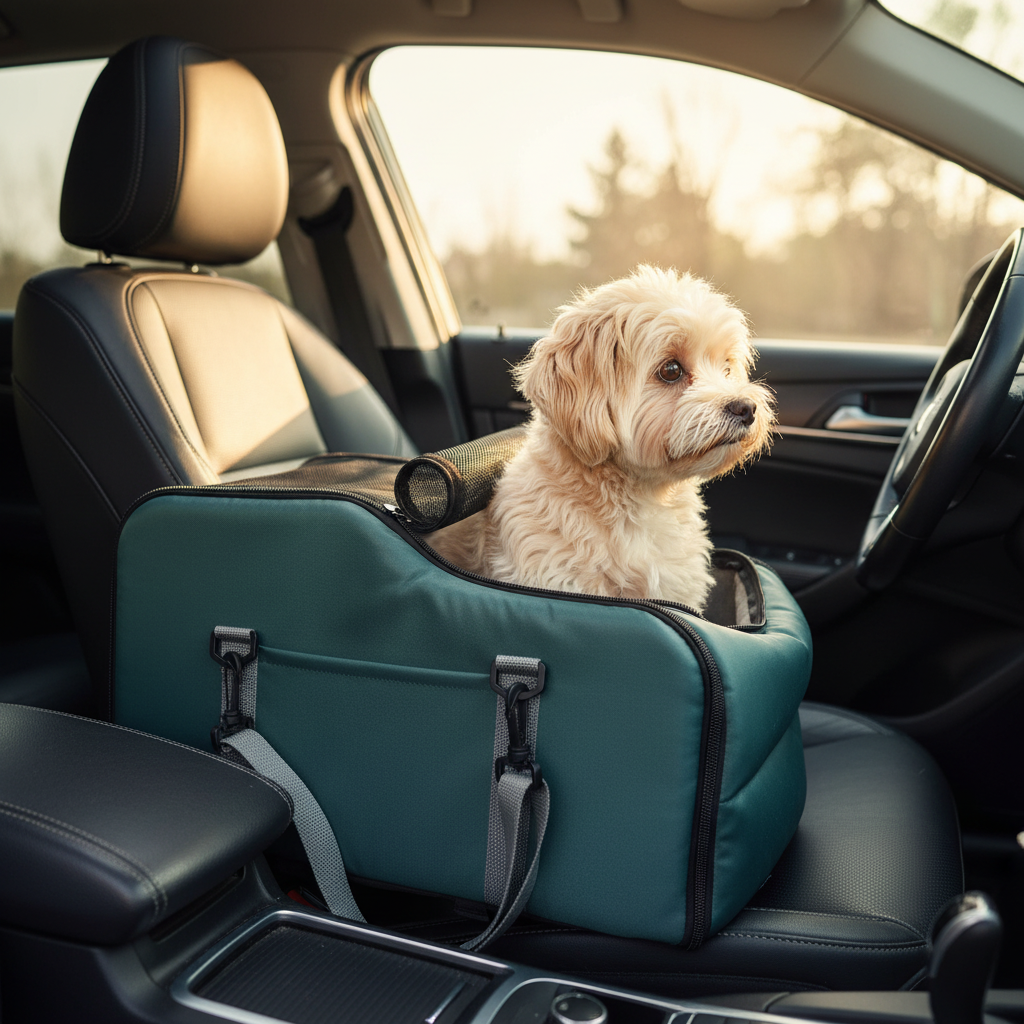 Car Pet Mat - hund i bil