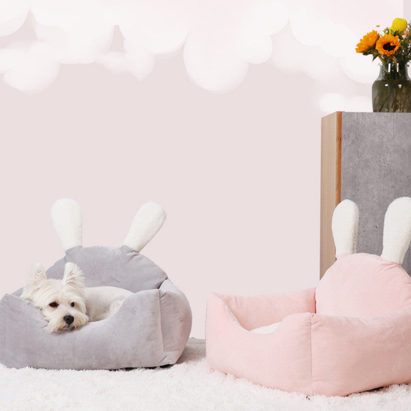 Universal Dog Bed with Washable Cushion