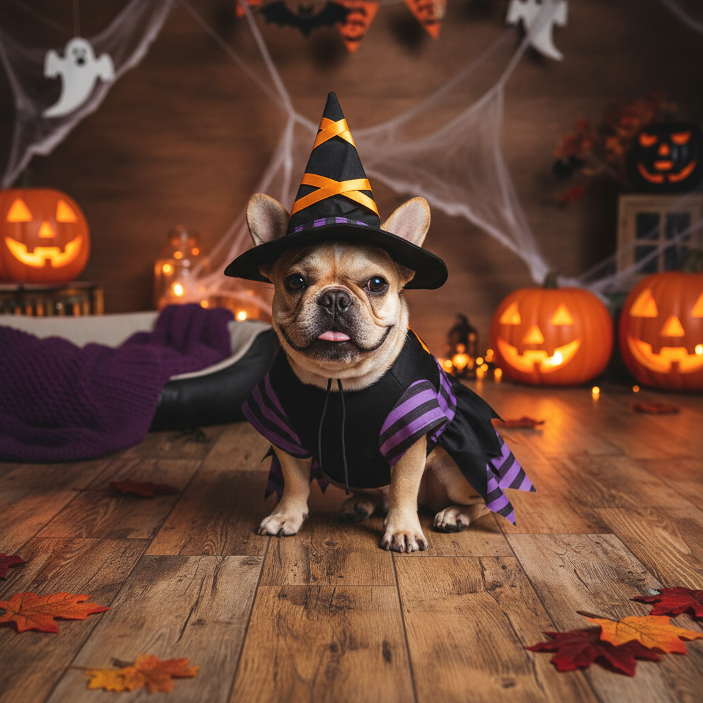 Halloween Costume - fransk bulldog