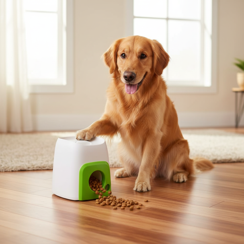 Pet Dog Baseball Food Reward Machine
