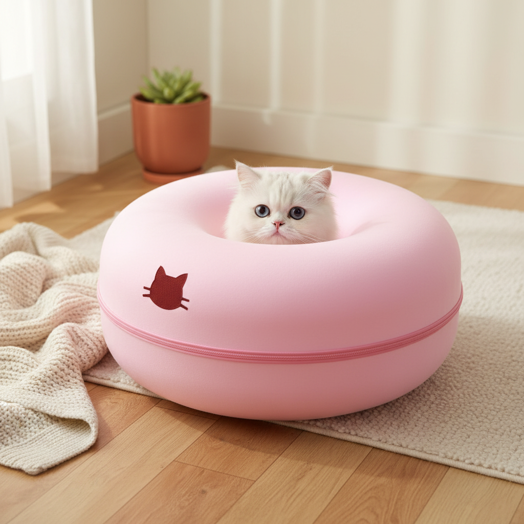 Round Cat Tunnel - baserad på produktbild