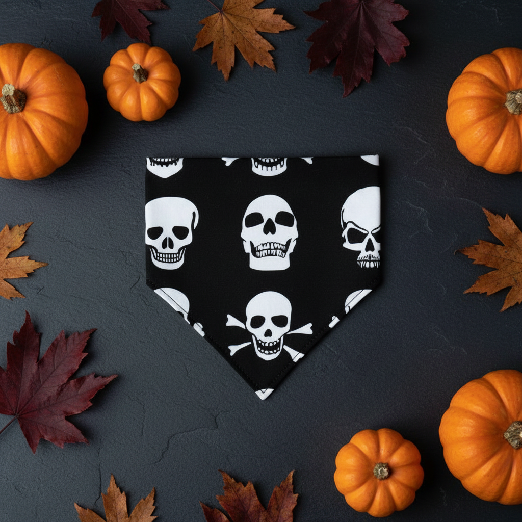 Skull scarf produktfoto