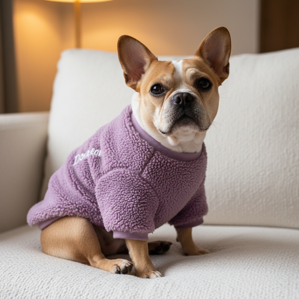 Teddy sweater lifestyle