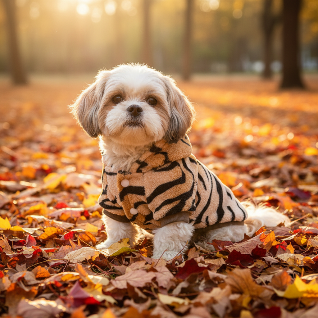 Tiger Costume - shih tzu