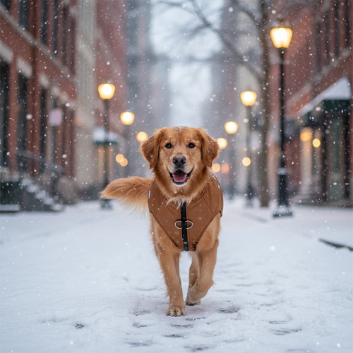 Winter Vest - brun